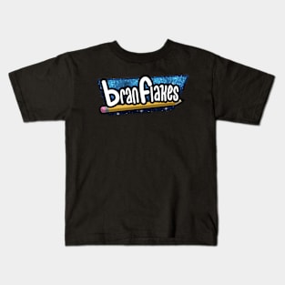 Bran Flakes Comic Logo Kids T-Shirt